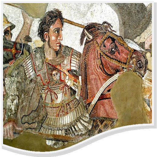Alexander_and_Bucephalus_-_Battle_of_Issus_mosaic_-_Museo_Archeologico_Nazionale_-_Naples_BW